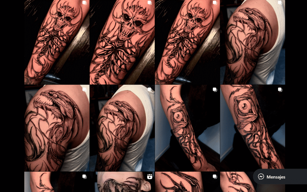 Publicidad en Instagram para estudios de tatuajes