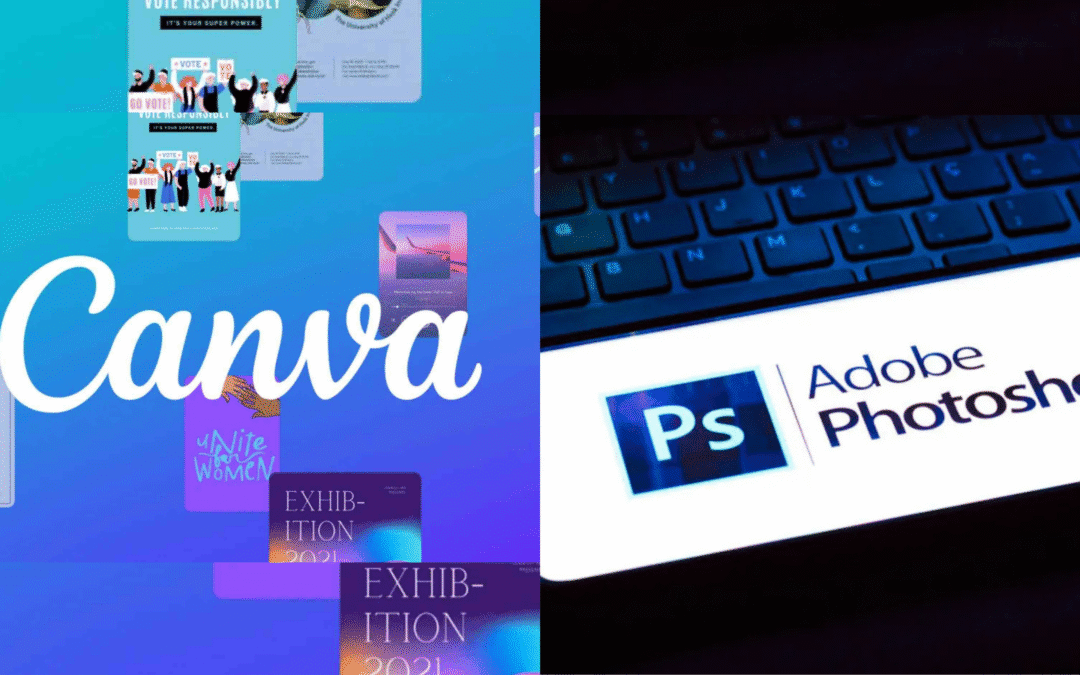 Canva vs Photoshop para marcas pequeñas