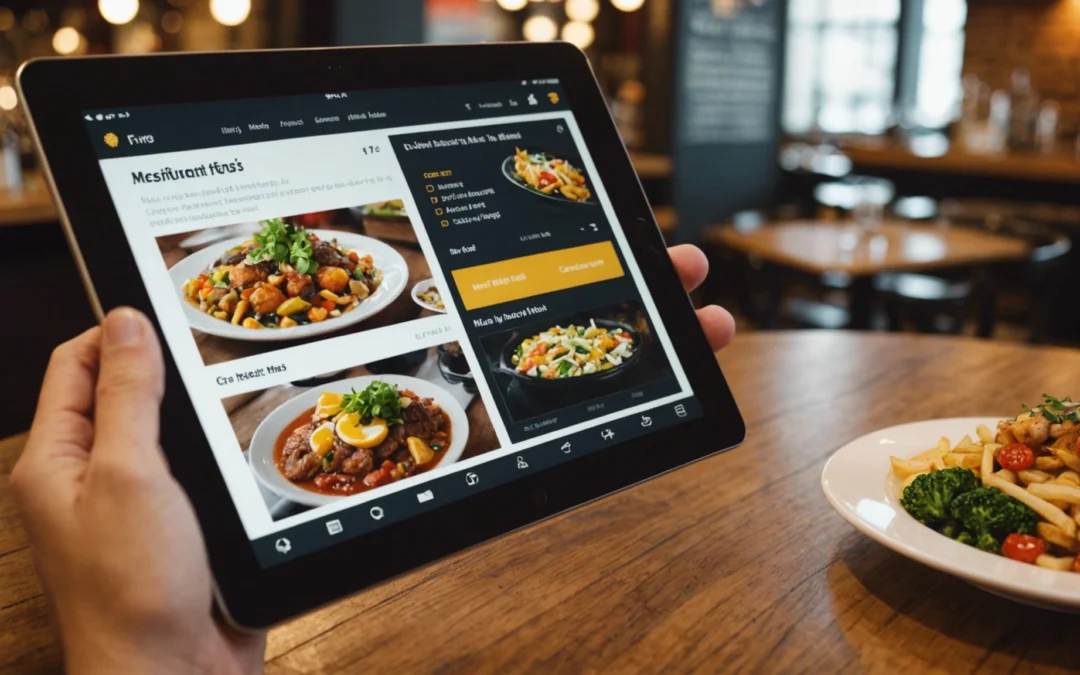 Menús digitales para cafeterías